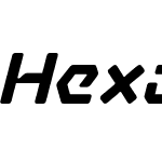 HexaframeCF-BoldOblique