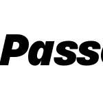 Passenger Sans