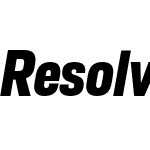 Resolve-ExtraboldNrwIta