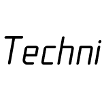 TechnicalRoundedVP-LightOblique