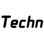 TechnicalRoundedVP-BoldOblique