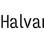 Halvar Stencil Engschrift