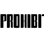 Prohibition Sans