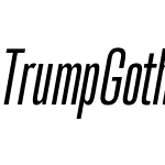 Trump Gothic Pro