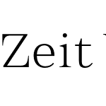 Zeit-Extralight