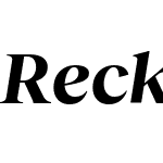 Reckless Neue