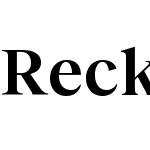 Reckless Neue