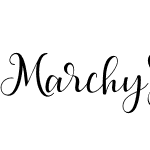 Marchy Script