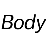 Body Text