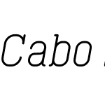 Cabo Slab DEMO