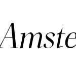 Amstelvar Italic