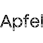 Apfel Grotezk