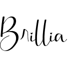 Brillia Calligraphy