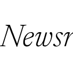 Newsreader Text