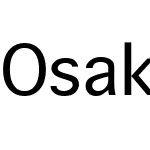 Osaka Unicode MS - P