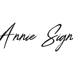 Annie Signature