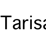 Tarisaka Unicode MS - AA