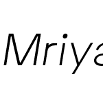 Mriya Grotesk