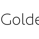 Golden Sans