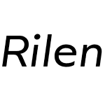 Rileno Sans