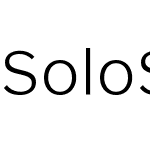 Solo Sans