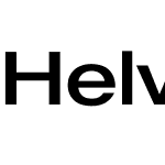 Helvetica Neue LT Medium Ext