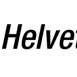 Helvetica Neue LT Medium Cond