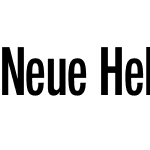 Neue Helvetica Comp Medium