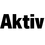 Aktiv Grotesk Condensed