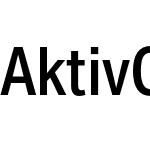 Aktiv Grotesk Condensed