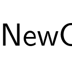 NewComputerModern Sans