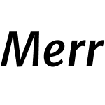 Merriweather Sans