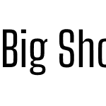 Big Shoulders Text