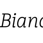 Bianco Slab