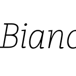 Bianco Slab