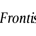 Frontis Condensed