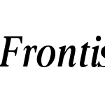 Frontis Condensed