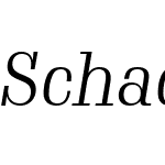 Schadow Lt CE