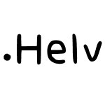 .Helvetica Light