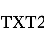 TXT25 VRBL 0.5