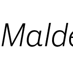 Malden Sans