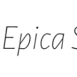 Epica Sans Pro