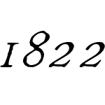 1822GLCCaslonW03-Italic