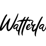 Watterland Typeface FREE