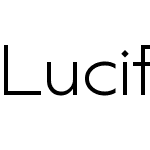 Lucifer Sans