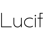 Lucifer Sans