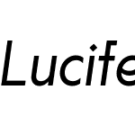 Lucifer Sans