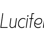 Lucifer Sans