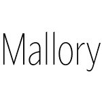Mallory XCondensed