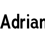 AdriannaCondensedW05-DemiBd